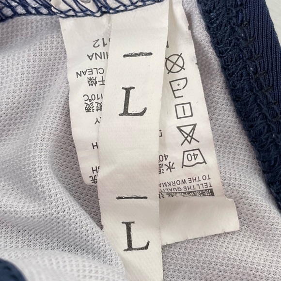 Navy Blue Bikini Top Size Large - Picture 3 of 5